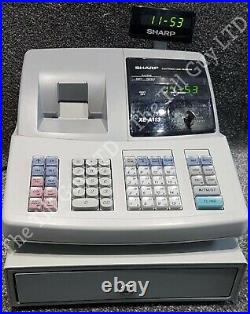 Sharp Xe-a113 Cash Register Till & Manual Refurbished Fast & Free Uk Delivery
