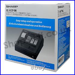 Sharp Xe-a137-bk Xe-a137 Xea137 Cash Register Till With Small Drawer (z4)