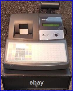 Sharp Xe-a213 Black Fully Refurbished Cash Register Free Till Rolls And Uk P&p