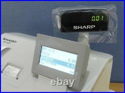 Sharp Xe-a307 Cash Register / Till Fully Working Xea307 (minor Crack On Casing)