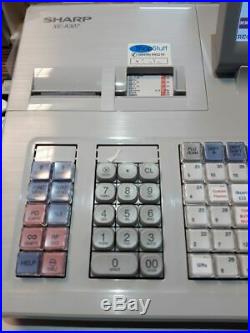 Sharp Xe-a307 Cash Register Xea307 Till Sharp Xe-a307 + Barcode Scanner (used)