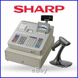 Sharp Xe-a307 Cash Register Xea307 Till Sharp Xe-a307 + Barcode Scanner (z4)
