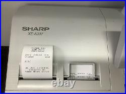 Sharp Xe-a307-w Electronic Cash Register Complete With Till Rolls And Free P&p