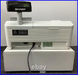 Sharp Xe-a307-w Electronic Cash Register Complete With Till Rolls And Free P&p