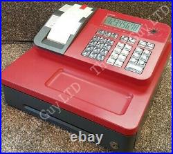 Slight Use Original Box Red Casio Se-g1 Cash Register Till Free Uk Delivery