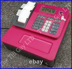 Slight Use Pink Casio Se-g1 Cash Register Free Till Roll Uk Delivery + Manual