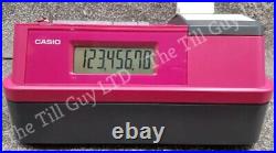 Slight Use Pink Casio Se-g1 Cash Register Free Till Roll Uk Delivery + Manual