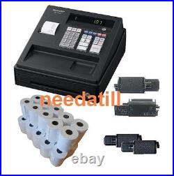 TILL ROLLS & INK Sharp XE-A107 Black Cash Register XEA-107 XEA107 XE A 107 BK