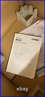 Till Cash Register Casio SE-G1 SE G1 SEG1 Immaculate Condition