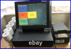 Touch screen cash register till xd905