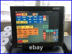 Touch screen cash register till xd905