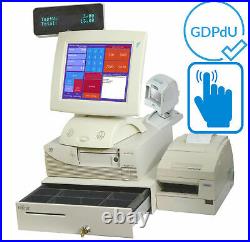 Touchscreen PC Till For Retail Catering Epson Printer Scanner Cash Drawer KA12