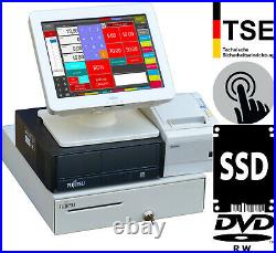 Touchscreen Tse Till Cash Register System For Retail Store Gastronomy KA36-SSD