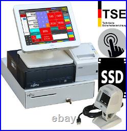 Tse Cash Register System Till Catering Touchscreen Bonprintr Epson TM88 Drawer