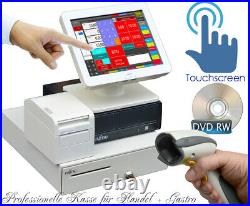 Tse Till Cash Register System With Touchscreen Scanner Retail Gastronomy KA50-80
