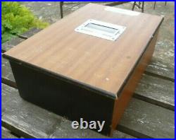 Vintage Adsit British Wooden Cash Till/register/drawer, With Bell Working Order