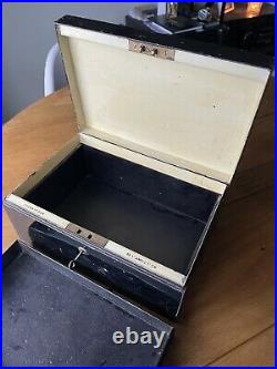 Vintage Antique CHUBB & Son Safe Cash Till Register Strong box Industrial
