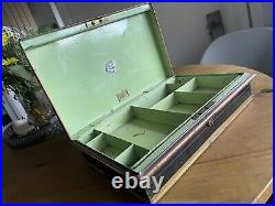 Vintage Antique RARE TWO BROTHERS Safe Cash Till Register Strong box