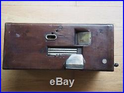 Vintage Antique Wooden Cash Register Till / Period Shop Fitting Prop BELL RINGS