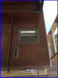 Vintage Antique Wooden Shop Cash Register Till, G. H GLEDHILL&sons. 1880-1930 Bell