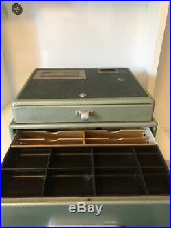 Vintage Cash Register/till. Rare German Mogler Cash Drawer. Streamlined Deco Body