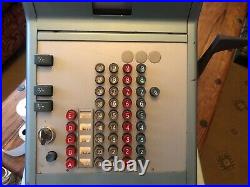 Vintage GROSS Cash Register/Till Retro Blue