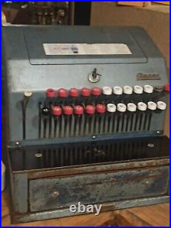 Vintage Gross Cash Register Till for Shop Made In England