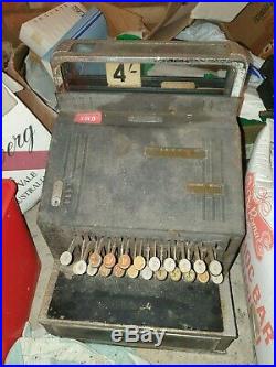 Vintage National Till Shop Cash Register / Till, Pre-Decimalisation Spares Repai