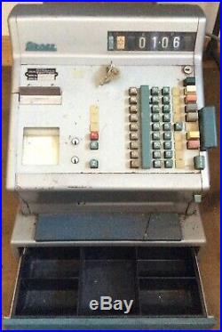 Vintage Retro Gross Cash Register Mechanical Retail Shop Point Of Sale Pos Till