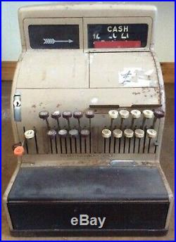 Vintage Retro National Cash Register Mechanical Retail Shop Point Of Sale Till