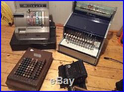 Vintage Tills Cash Register NCR Brunsviga Comptometer Britannic Counting Machine
