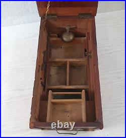 Vintage Wooden Cash Register Till No Key 440 x 230 x 170mm -S48