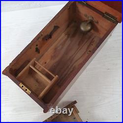 Vintage Wooden Cash Register Till No Key 440 x 230 x 170mm -S48