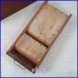 Vintage Wooden Cash Register Till No Key 440 x 230 x 170mm -S48