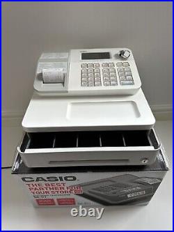 White Casio SE-G1 Cash Register Complete With Box