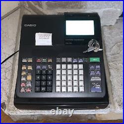 Working Casio PCD-T500 Electronic Cash Register + 3 Keys Drawer Till Computer