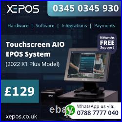 XEPOS AIO 15 Touchscreen EPOS Till System Cash Register For Retail Pet Shore